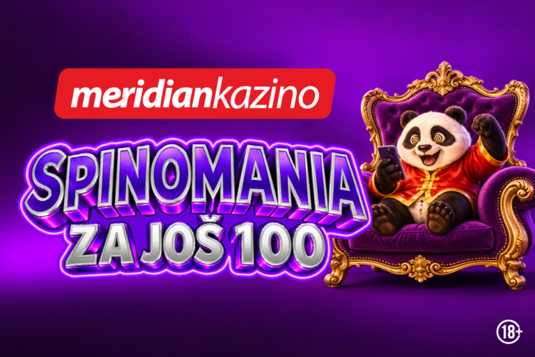 SAMO DANAS NA MERIDIANU: Rich Panda poklanja 100 spinova