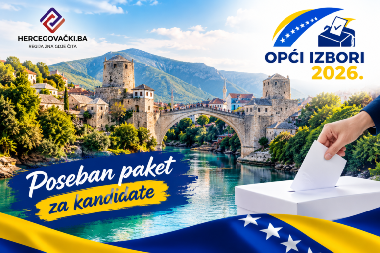 Hercegovački.ba pripremio poseban paket za kandidate na Općim izborima 2026.