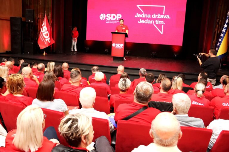 “Mostar ima za koga glasati: SDP BiH je tim rezultata, jake države i boljeg života”