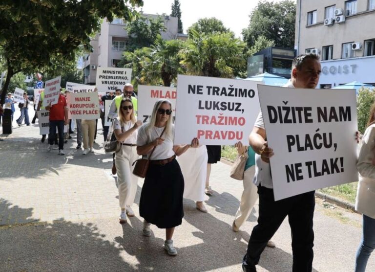 Štrajk pravosudnih službenika u HNK: Vlada i dalje ignoriše naše zahtjeve