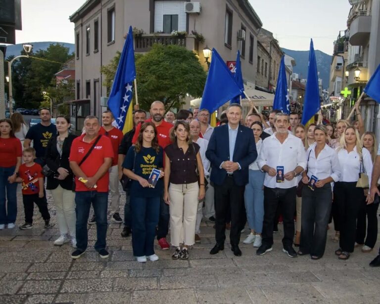 Bećirović u Mostaru: Evropska budućnost BiH mora početi ovdje