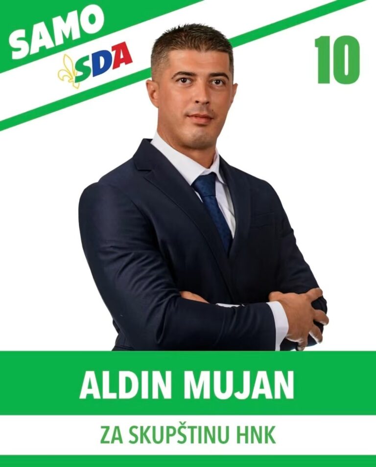 Aldin Mujan, kandidat za Skupštinu HNK broj 10