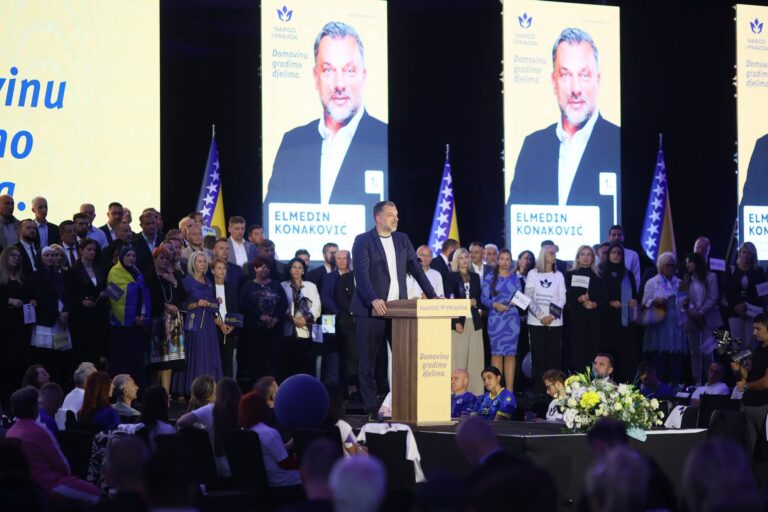 Narod i Pravda na završnom skupu na Ilidži: Izađite u nedjelju na izbore i pokažite da je ovo godina istine